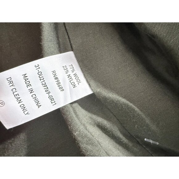Todd Snyder wool blend Southwestern Jacquard Jacket Sz Large color green Aztec - Picture 4 of 7